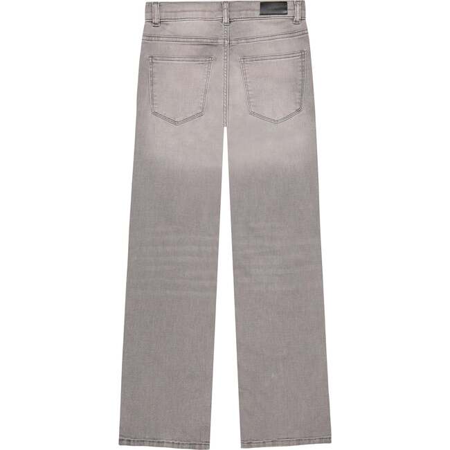 Benji Boys Straight, Washed Grey Knit - Jeans - 2