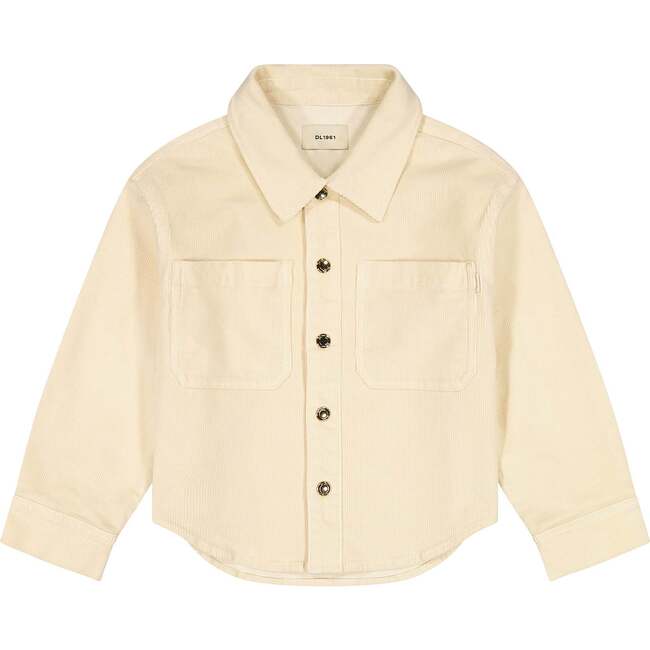 Olivia Toddler Girls Shirt , Manilla Corduroy