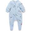 Embroidered Fleece Growsuit Herding Sheep Broderie - Rompers - 1 - thumbnail