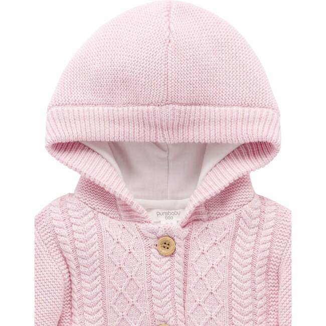 Cable Padded Jacket Primrose Melange - Jackets - 2