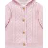 Cable Padded Jacket Primrose Melange - Jackets - 4