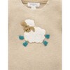 On The Farm Jumper Almond Melange - Sweaters - 4