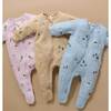 Embroidered Fleece Growsuit Herding Sheep Broderie - Rompers - 5