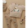 On The Farm Jumper Almond Melange - Sweaters - 5