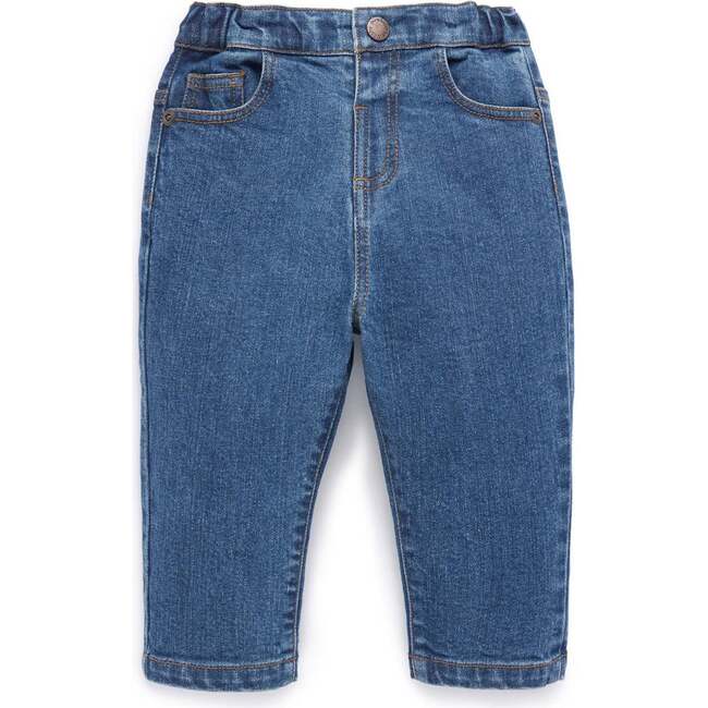 Straight Leg Jean Mid Denim