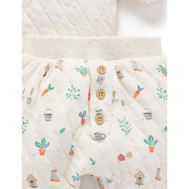Quilted Track Set Veggie Patch Print - Mixed Apparel Set - 4