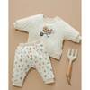 Quilted Track Set Veggie Patch Print - Mixed Apparel Set - 5