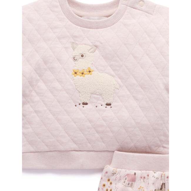 Quilted Track Set Farmhouse Print - Mixed Apparel Set - 4