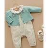Ruffle Pointelle Bodysuit Cloud - Onesies - 5