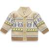 Sheep Dog Cardigan Herding Farisle - Cardigans - 1 - thumbnail