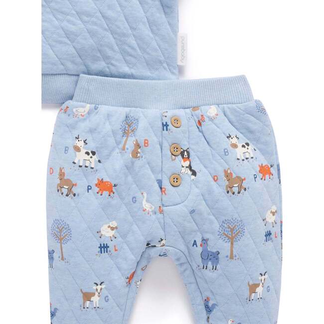 Quilted Track Set Farm Alphabet Print - Mixed Apparel Set - 3