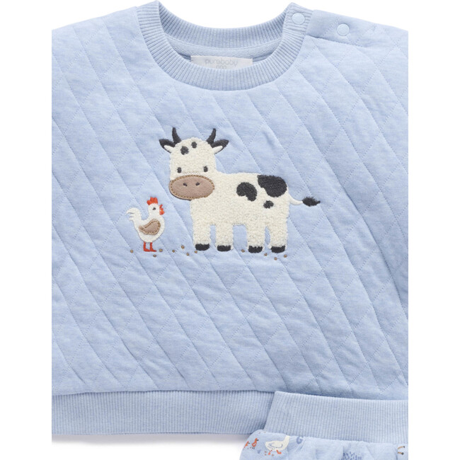 Quilted Track Set Farm Alphabet Print - Mixed Apparel Set - 4