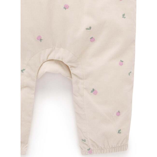 Embroidered Corduroy Romper Orchard Broderie - Rompers - 3