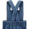 Embroidered Pinnie Set Mid Denim - Dresses - 6