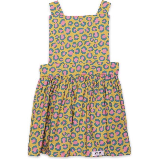 Pinafore Dress in Cheetah