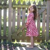 Ruched Dress in Tomato - Dresses - 3