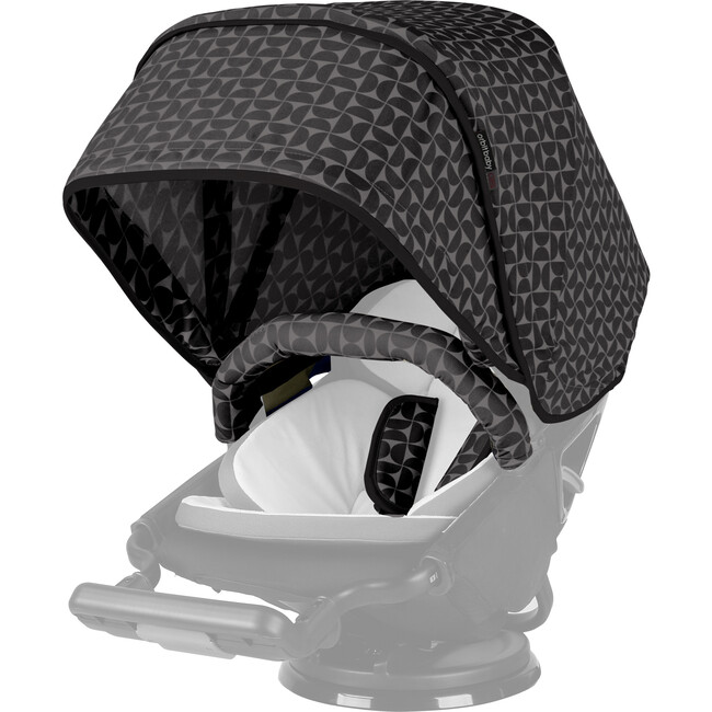 Stroller Canopy, Mosaic Black
