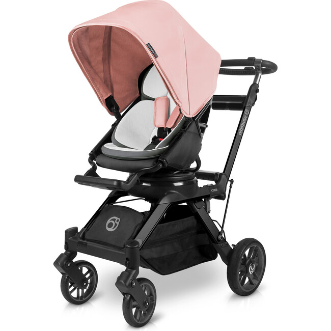 Stroller Canopy, Blush - Stroller Accessories - 2