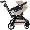 Stroll, Lounge & Ride Travel System, Black/Melange Flax - Travel Systems - 5