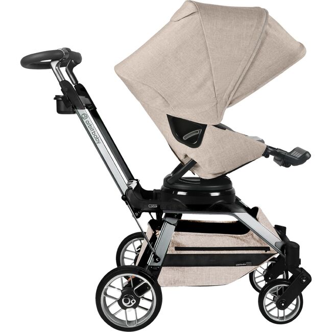 G5 Stroller, Titanium/Melange Flax - Single Strollers - 2