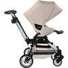 G5 Stroller, Titanium/Melange Flax - Single Strollers - 2