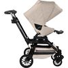 Stroll, Lounge & Ride Travel System, Black/Melange Flax - Travel Systems - 6