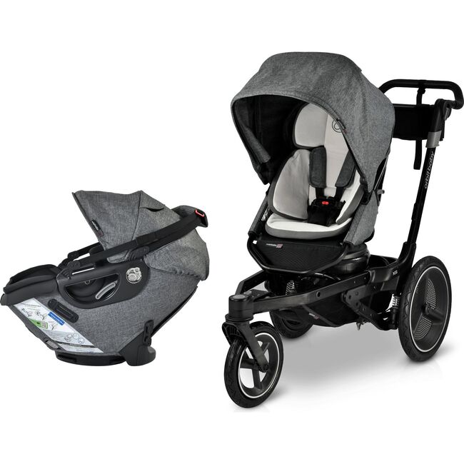 Jog & Ride Travel System, Black/Melange Grey