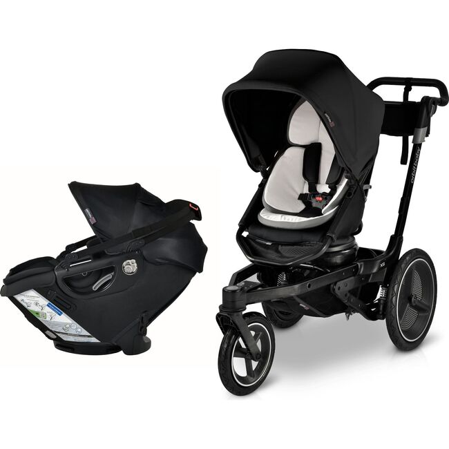 Jog & Ride Travel System, Black/Black