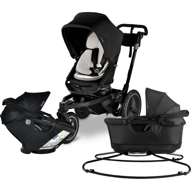 Jog, Lounge & Ride Travel System, Black/Black