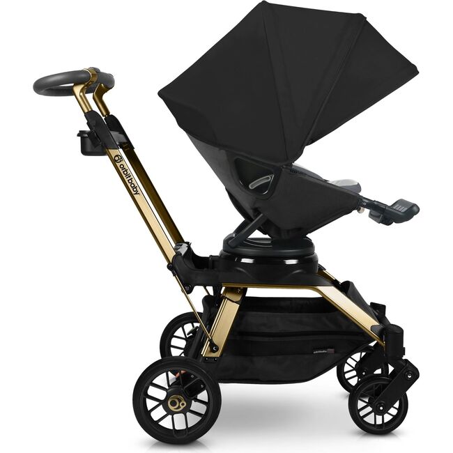 Stroll, Lounge & Ride Travel System, Gold/Black Merino - Travel Systems - 6
