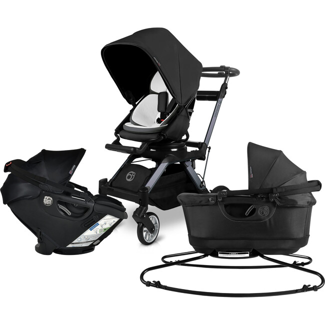 Stroll, Lounge & Ride Travel System, Titanium/Black