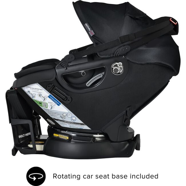 Stroll, Lounge & Ride Travel System, Black/Black Merino