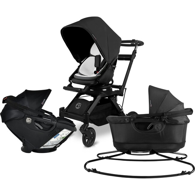 Stroll, Lounge & Ride Travel System, Black/Black
