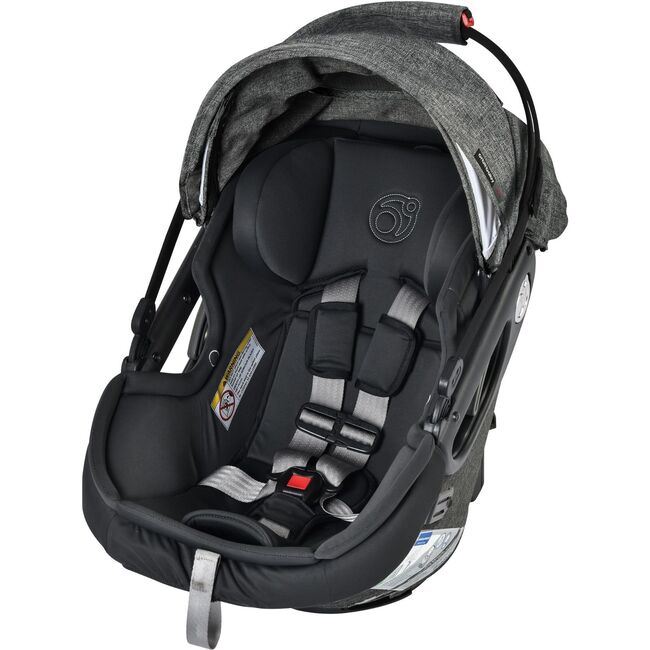 Stroll, Lounge & Ride Travel System, Black/Melange Grey - Travel Systems - 4