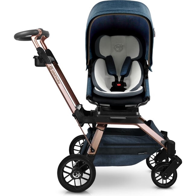 G5 Stroller, Rose Gold/Melange Navy