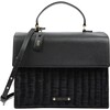 Large, Insulated, Hand-Woven Wicker Lunchbox, Black - Lunchbags - 1 - thumbnail