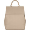 Chic, Stylish Padded Laptop Sleeve Backpack, Cream - Lunchbags - 1 - thumbnail