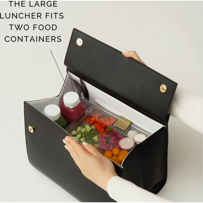Stackable, Microwave + Dishwasher Safe Food Container Set, 1 Set - Lunchbags - 2