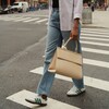 Large, Insulated, Chic Lunchbox, Cream Croc - Lunchbags - 6