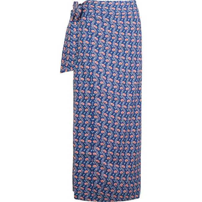 Women's Navy Primrose Pareo