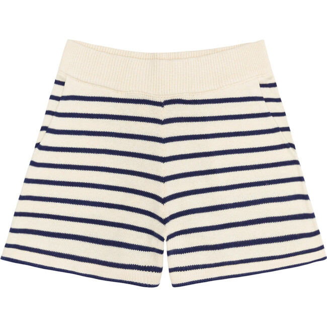Women's Breton Stripe Knit Short