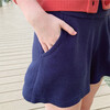 Women's Navy Knit Short - Shorts - 3