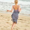 Women's Navy Primrose Pareo - Cover-Ups - 4