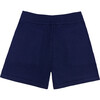Women's Navy Knit Short - Shorts - 6