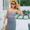 Women's Navy Primrose Pareo - Cover-Ups - 5