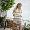 Women's Breton Stripe Knit Short - Shorts - 6