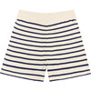 Women's Breton Stripe Knit Short - Shorts - 7