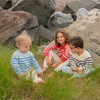 Unisex Red And Cream Stripe Knit Sweater - Sweaters - 4