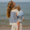 Unisex Light Blue Knit Short - Shorts - 2