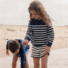 Unisex Breton Stripe Knit Short - Shorts - 2